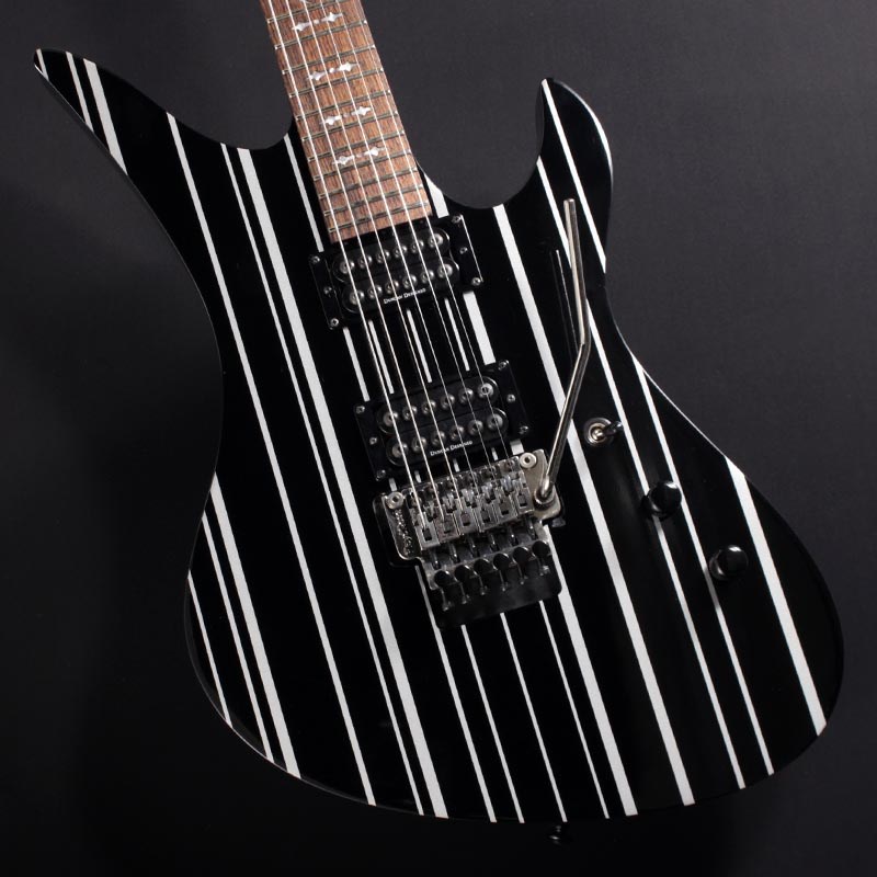 SCHECTER Synyster Standard AD-A7X-SS-STD (Black/Silver Pin Stripes)の画像